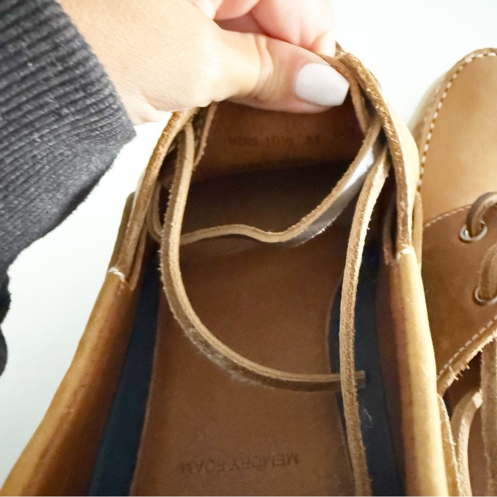 Johnston & Murphy Men's Leather Boat Shoes Size 10.5 - Picture 9 of 10